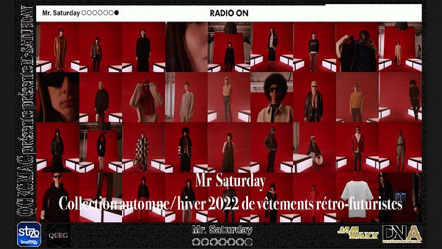Tv Locale Paris - QCEG MAG présente Mr SATURDAY Final - Collection automne/hiver 2022 de vêtements rétro-futuristes